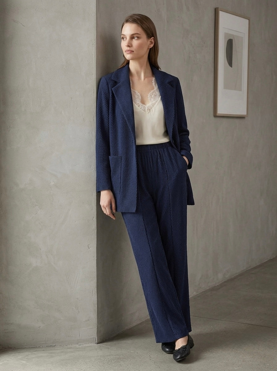 Abel - Chevron pleat jacket