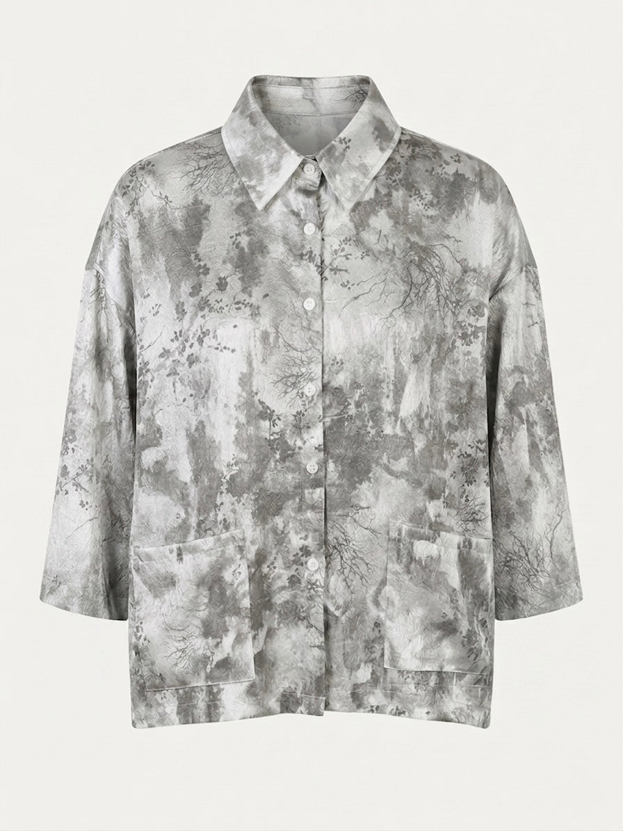Theresa - Scenery two pocket shirt