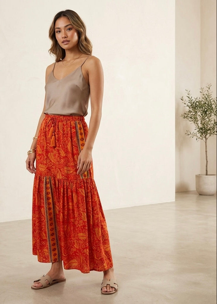 Carli maxi skirt