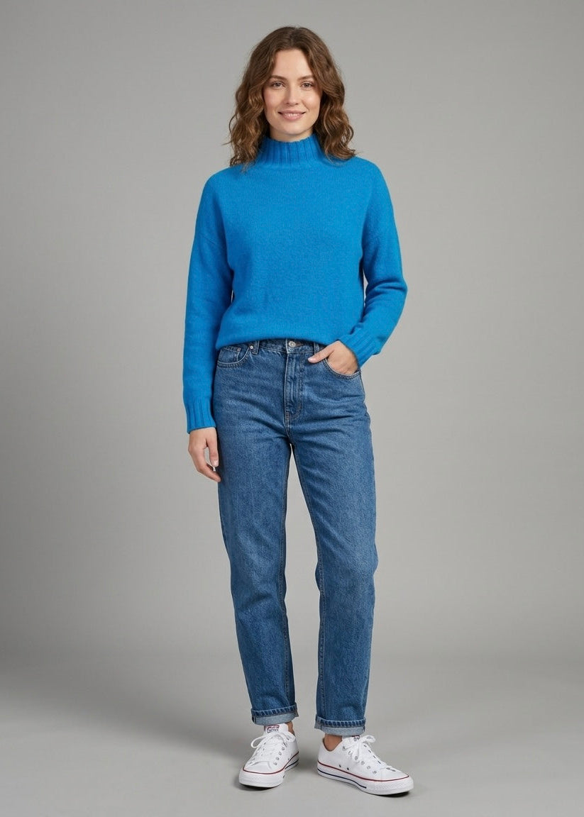 Mollie Funnel neck jumper