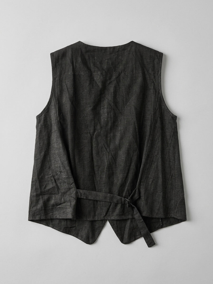 Ami - Distressed waistcoat
