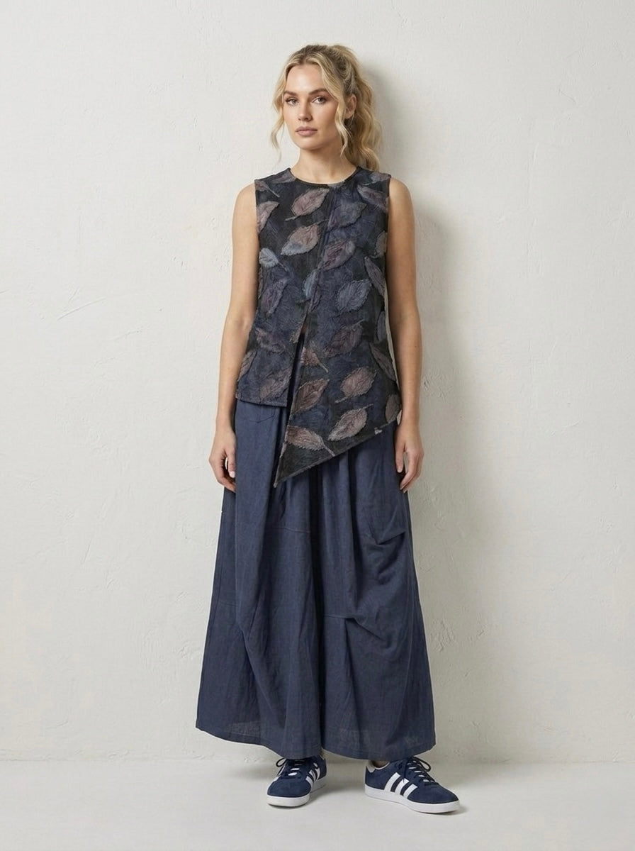 Sydney - Leaf zip top
