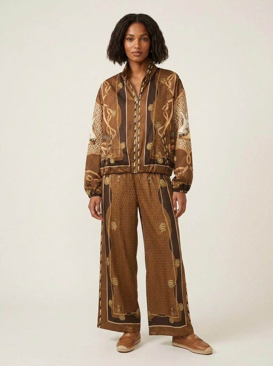 Edith - Printed bomber jacket