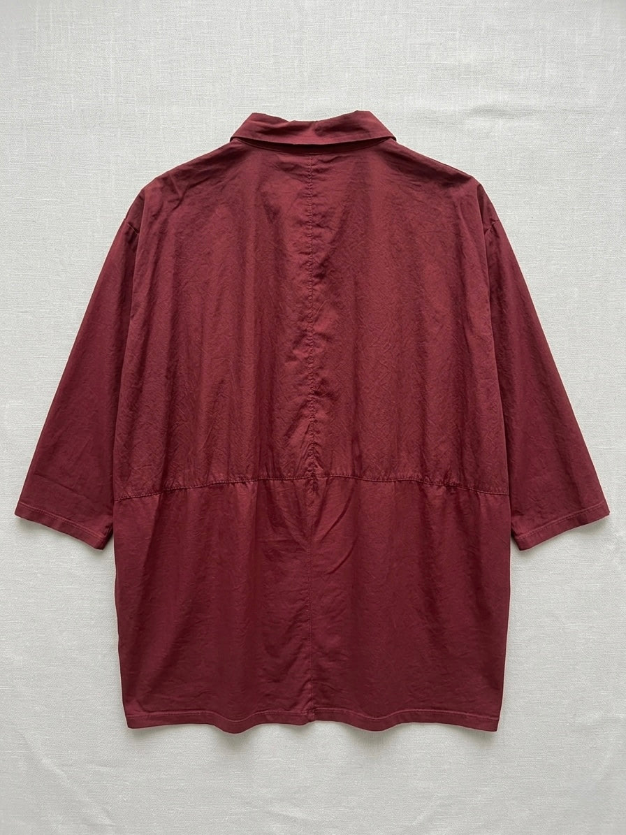 Kiesha - Poplin & jersey top