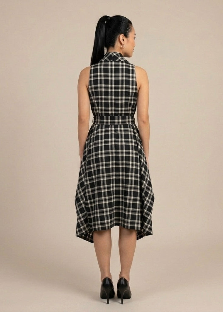 Bethany tartan dress