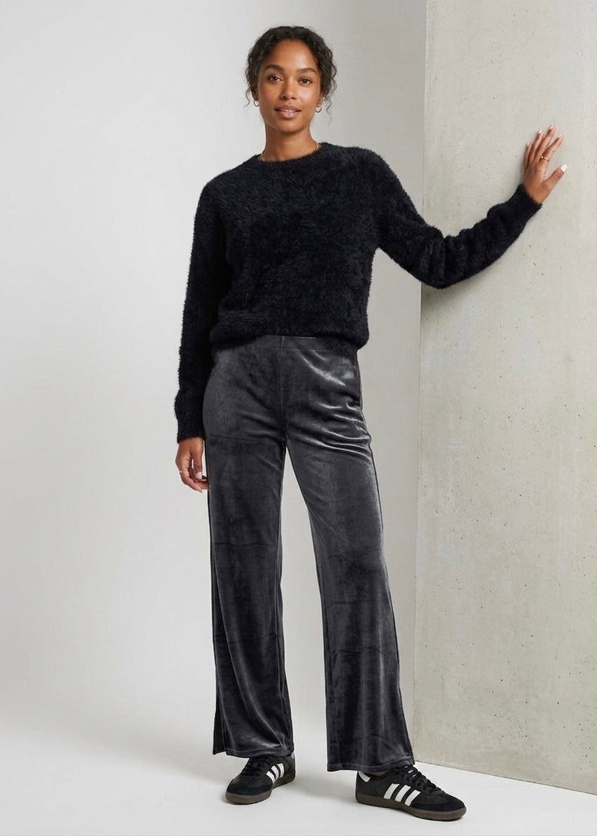 Guax velvet trouser Slate Grey
