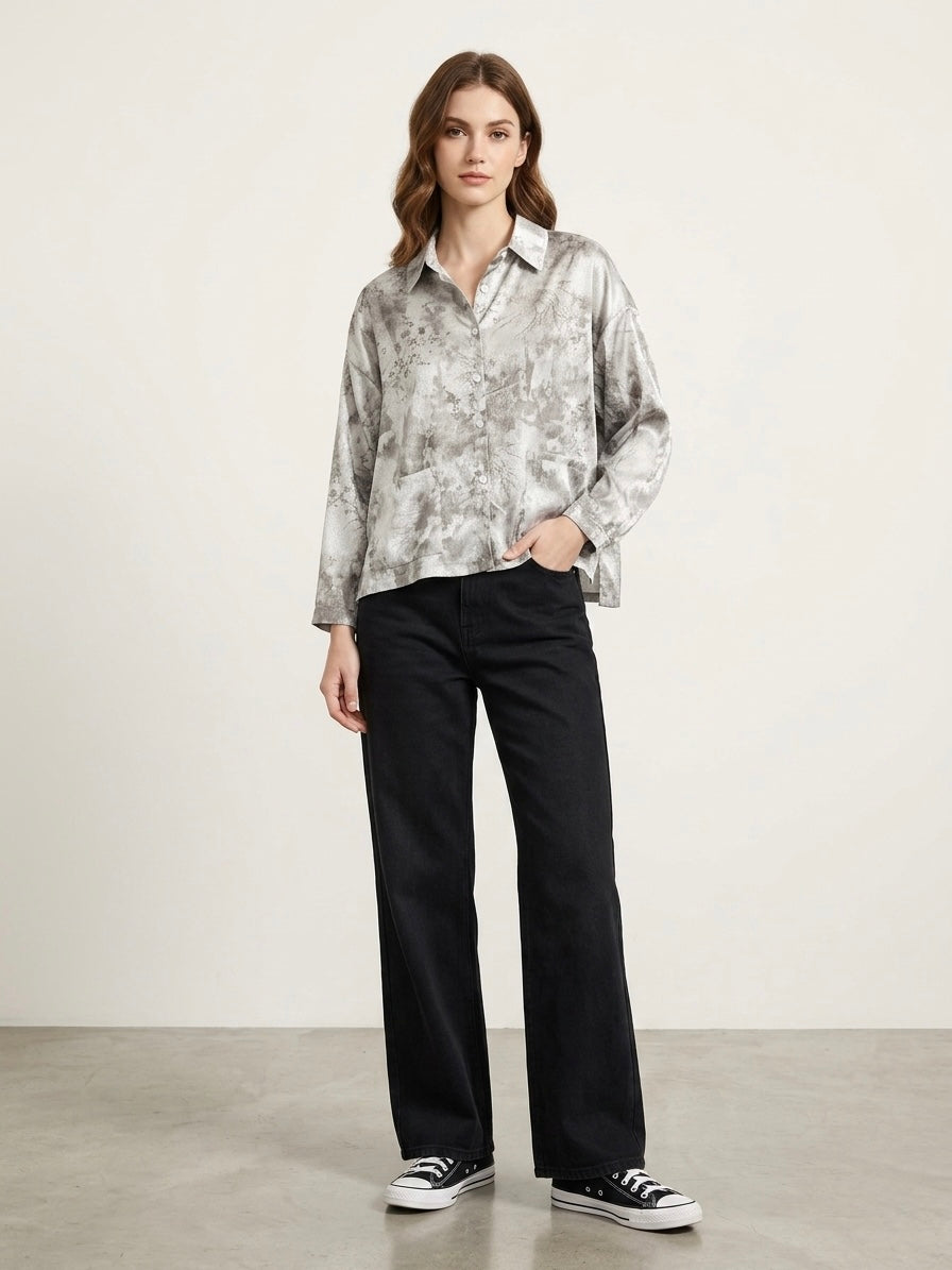 Theresa - Scenery two pocket shirt
