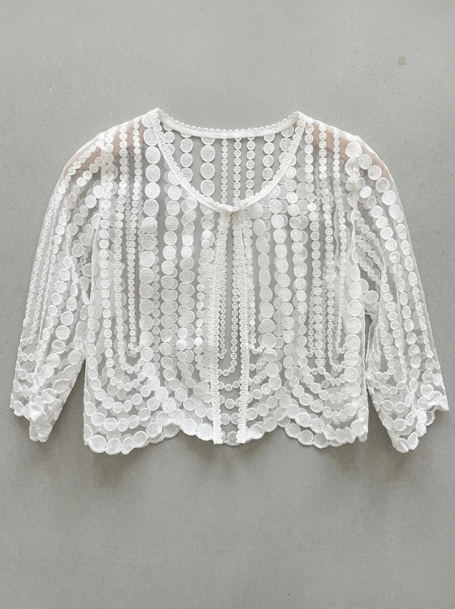Marisa - Lace bolero jacket