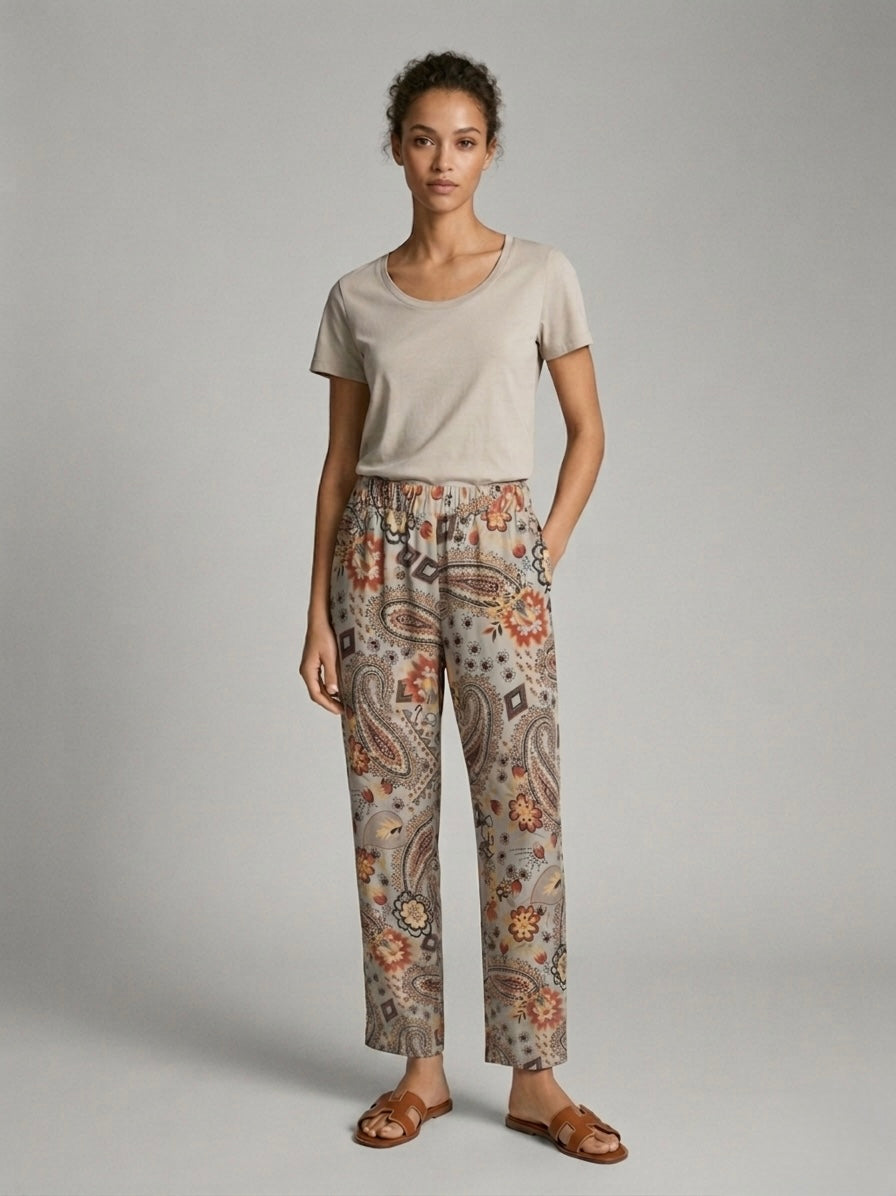 Print trousers