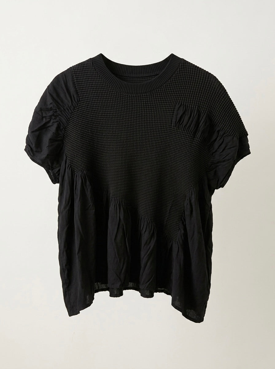 Aliya - Pixel pleat top