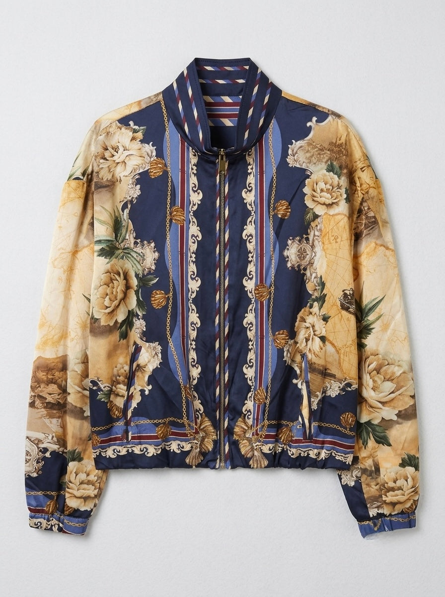 Edith - Printed bomber jacket