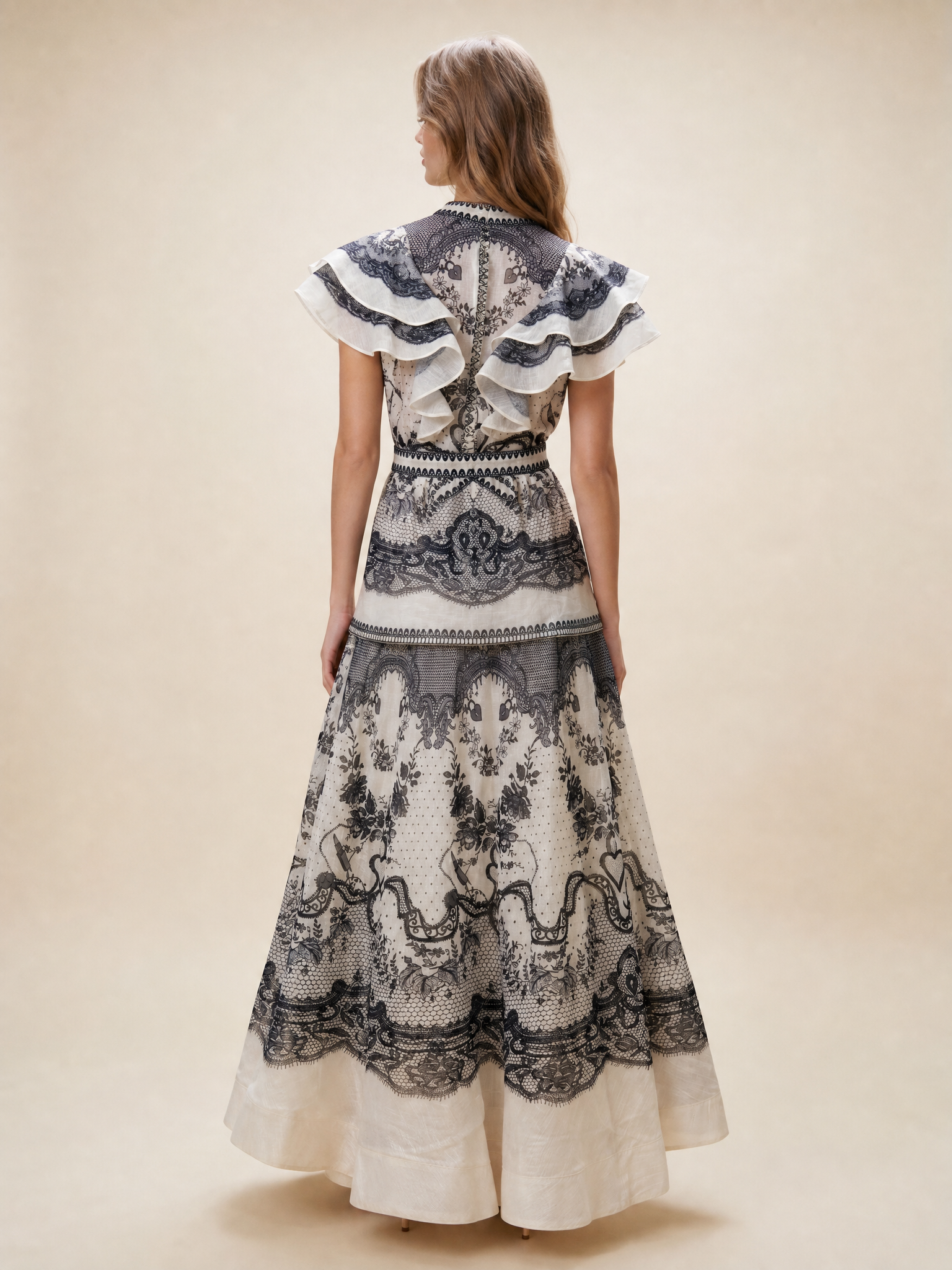 Gemma - Lace print set