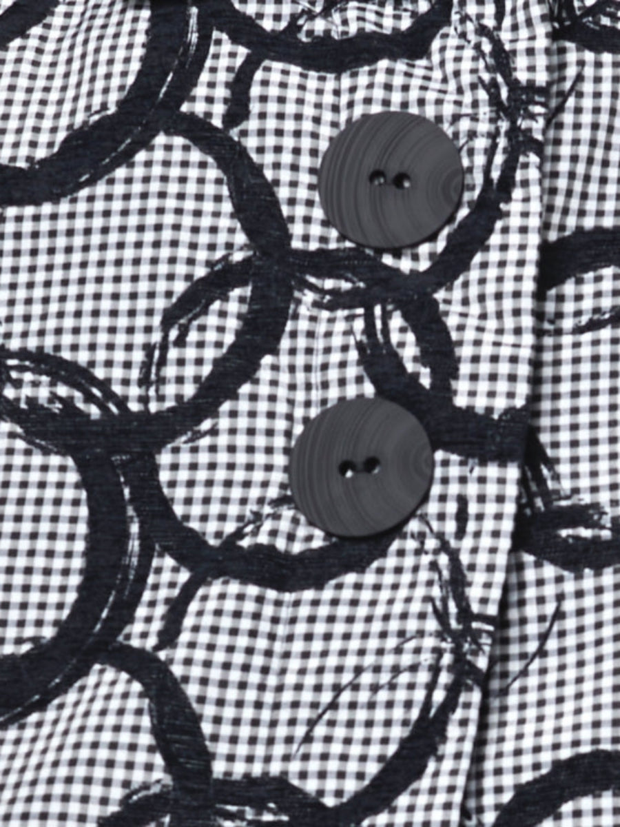 Taylor - Linked circle print jacket
