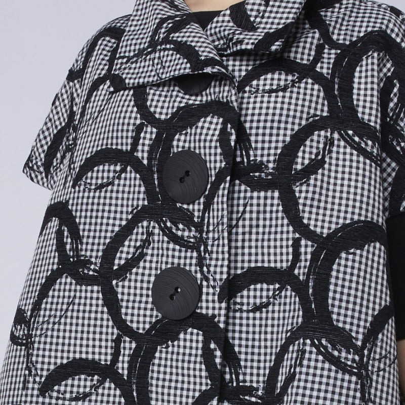 Taylor - Linked circle print jacket