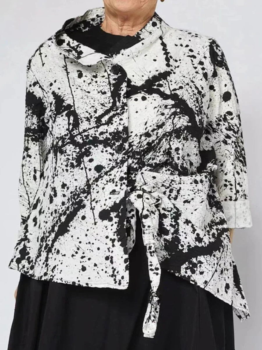 Sabrina - Paint splash jacket