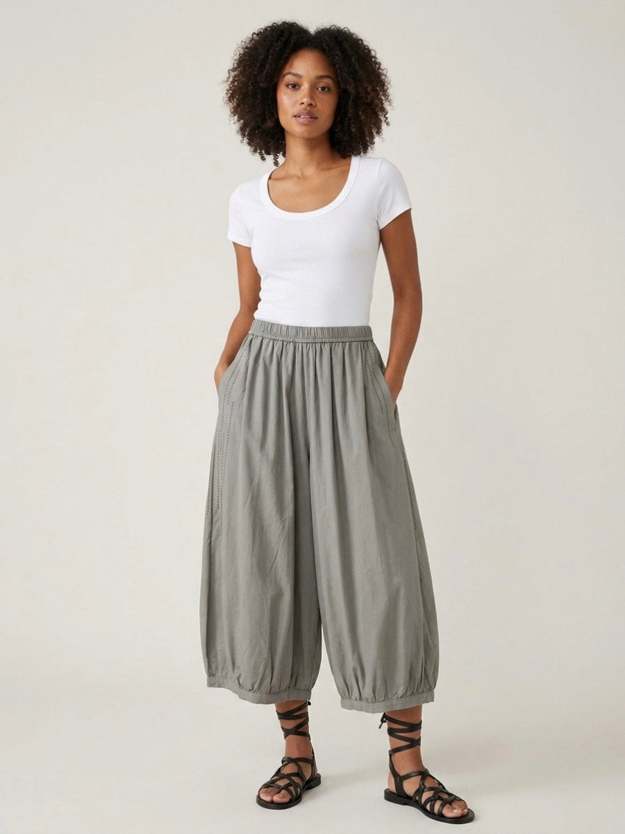 Josie - Contrast stitch trouser