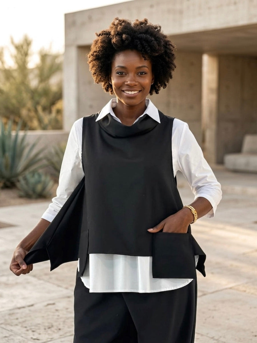 Victoria - Two pocket top