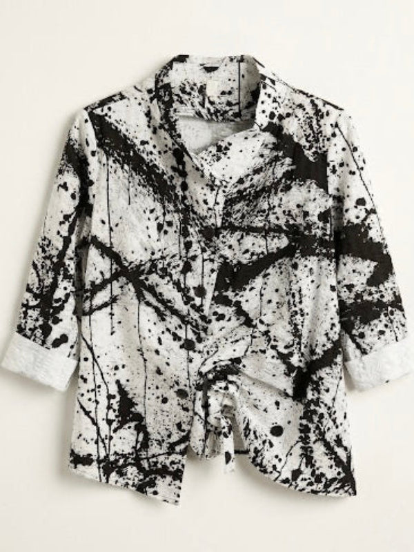 Sabrina - Paint splash jacket