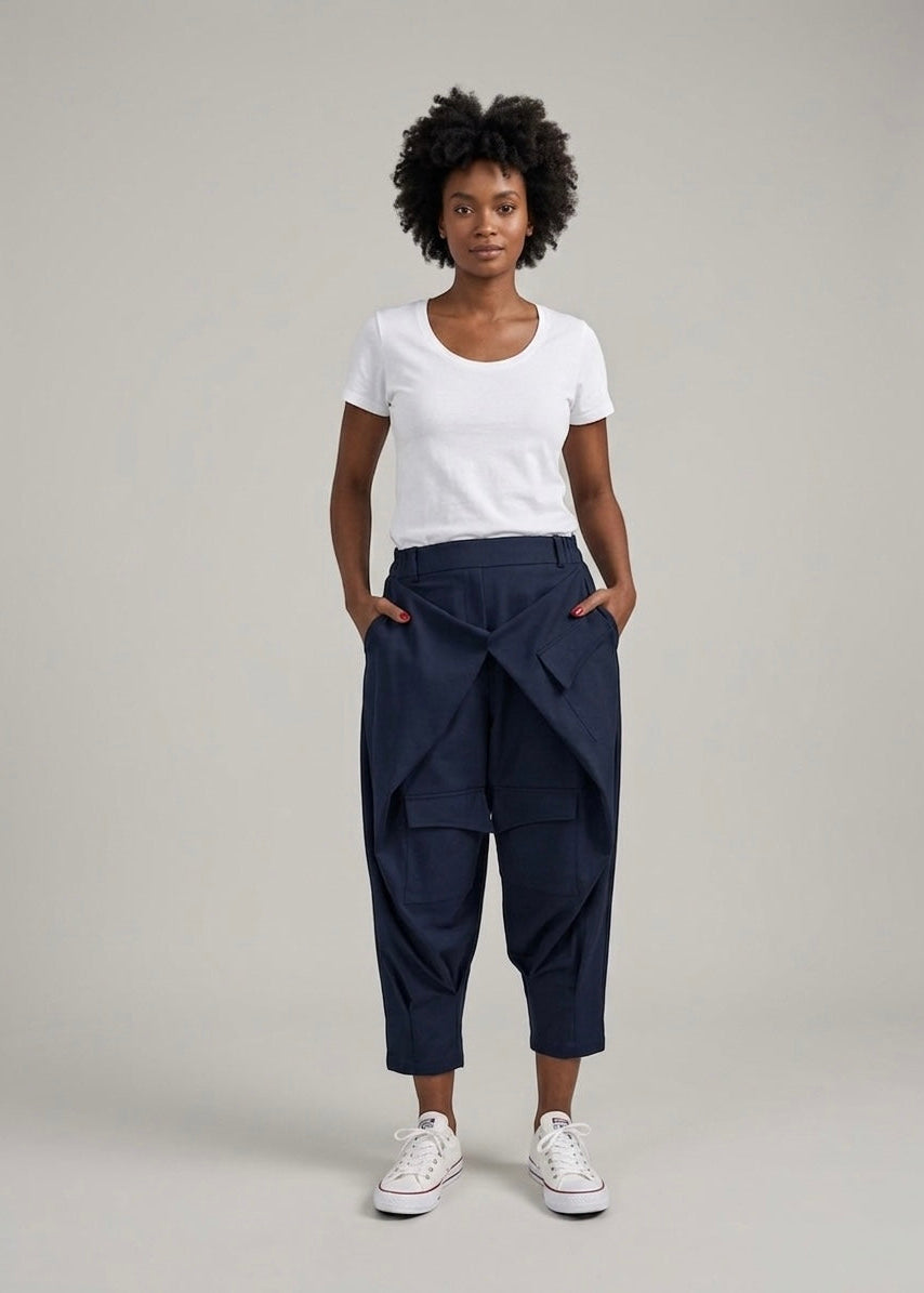 Nicola - Cargo wrap trouser