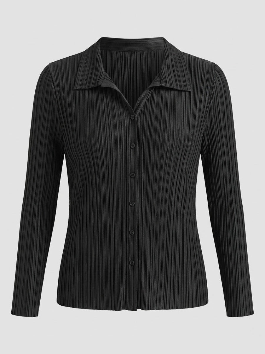 Logan - Pleated shirt