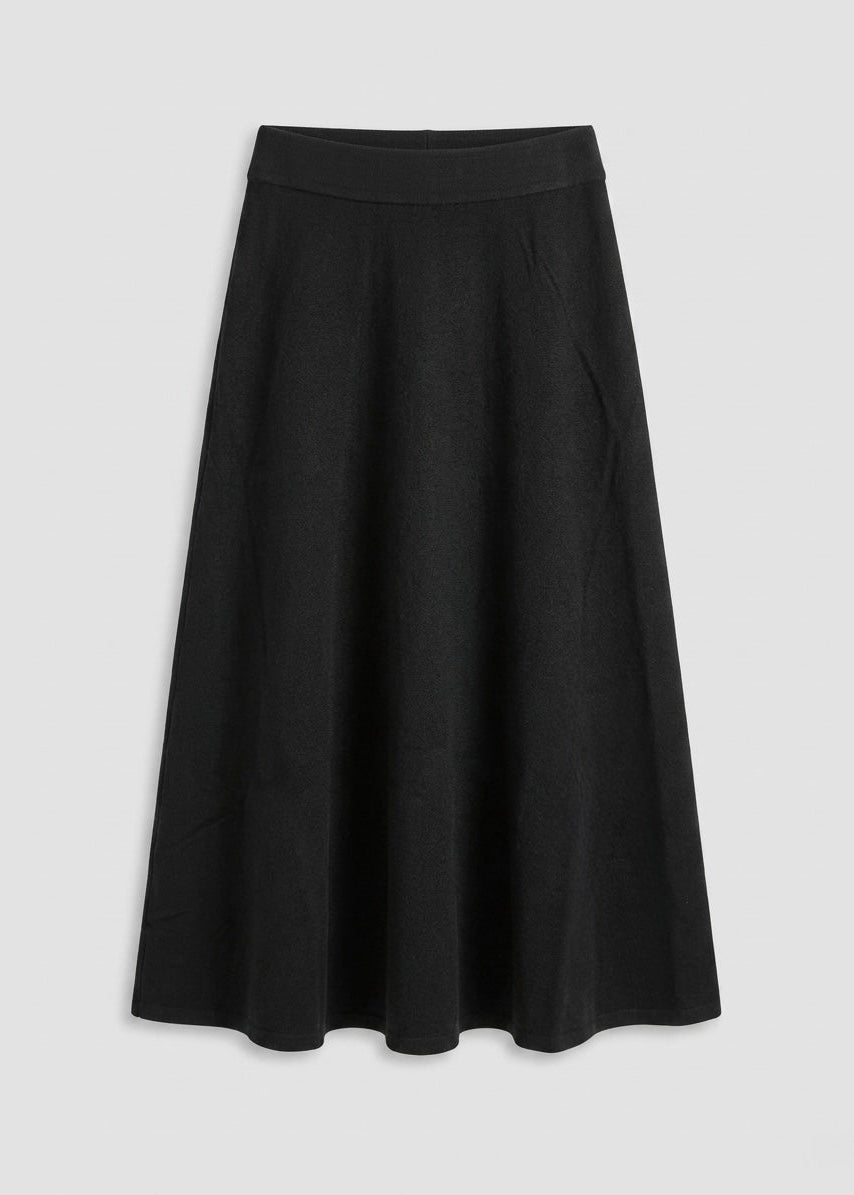 Sorrento - Knit and denim skirt