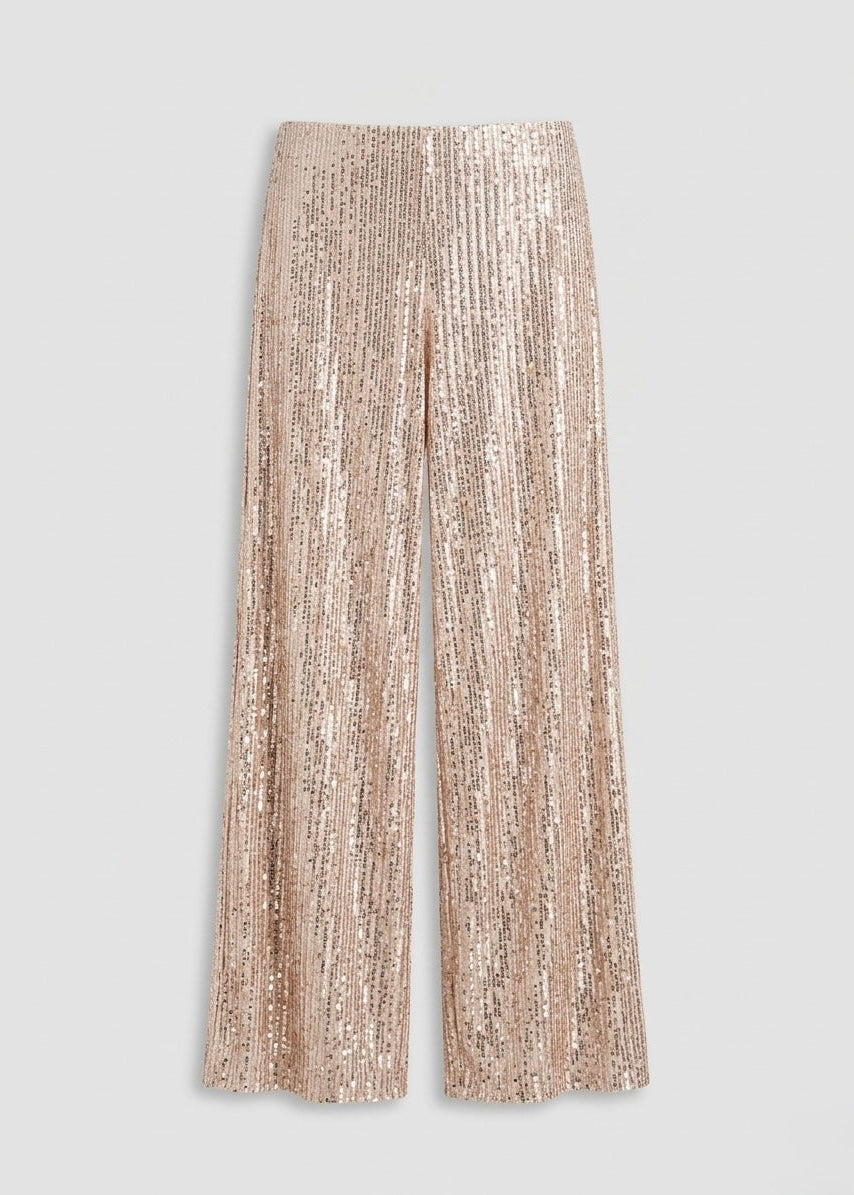 Pastis Wide leg sequin trouser