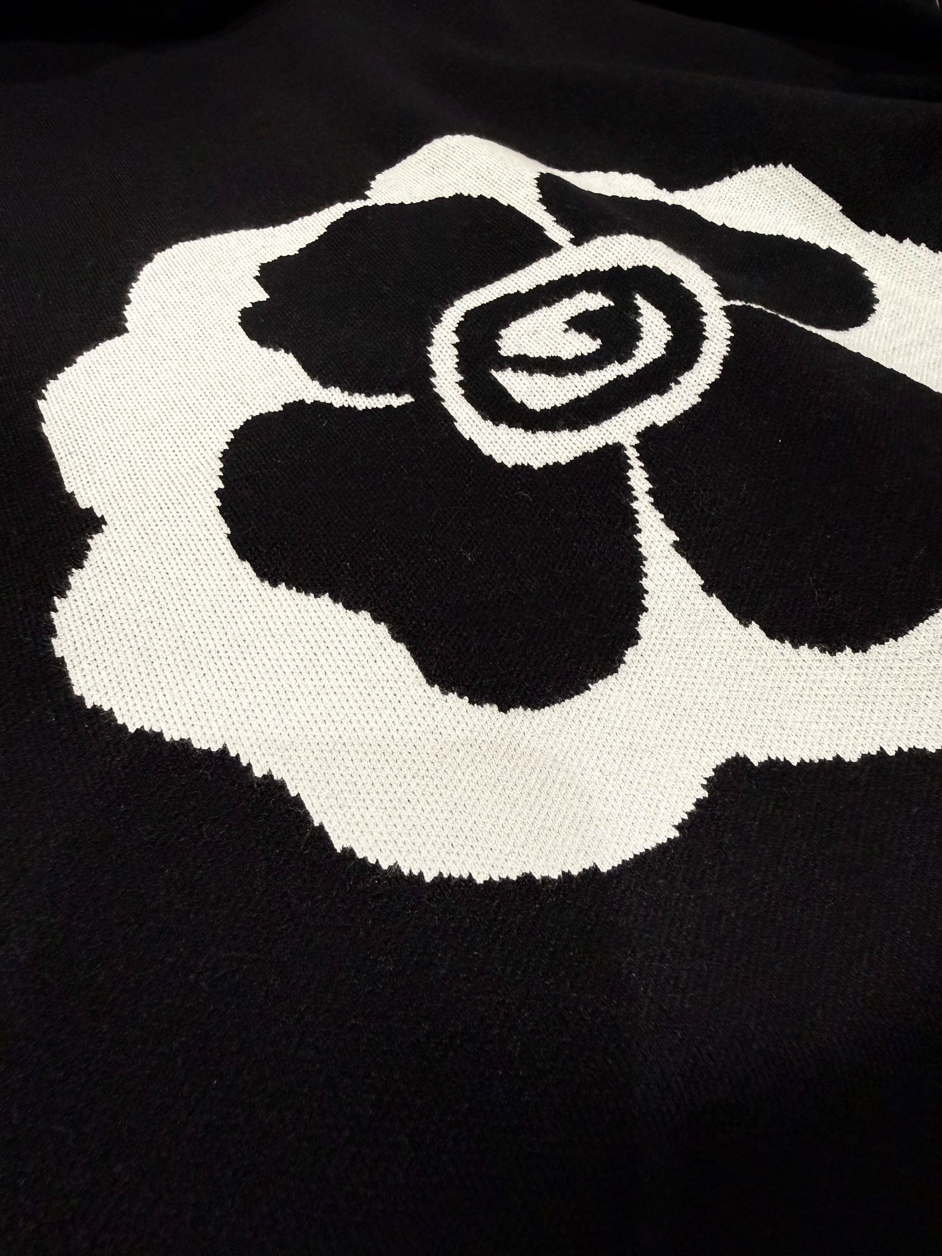 Madrid - Rose motif cardigan