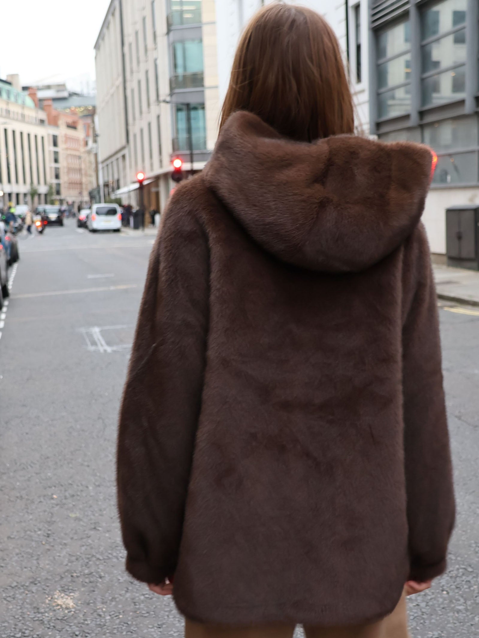 Kimberly - Faux fur parka jacket