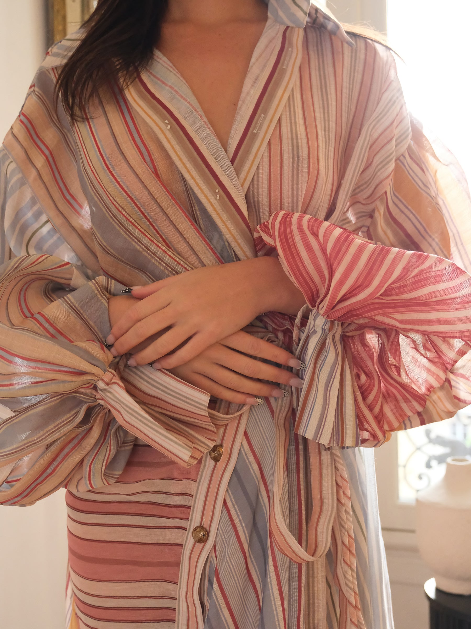 Zimmy - Multi stripe maxi dress