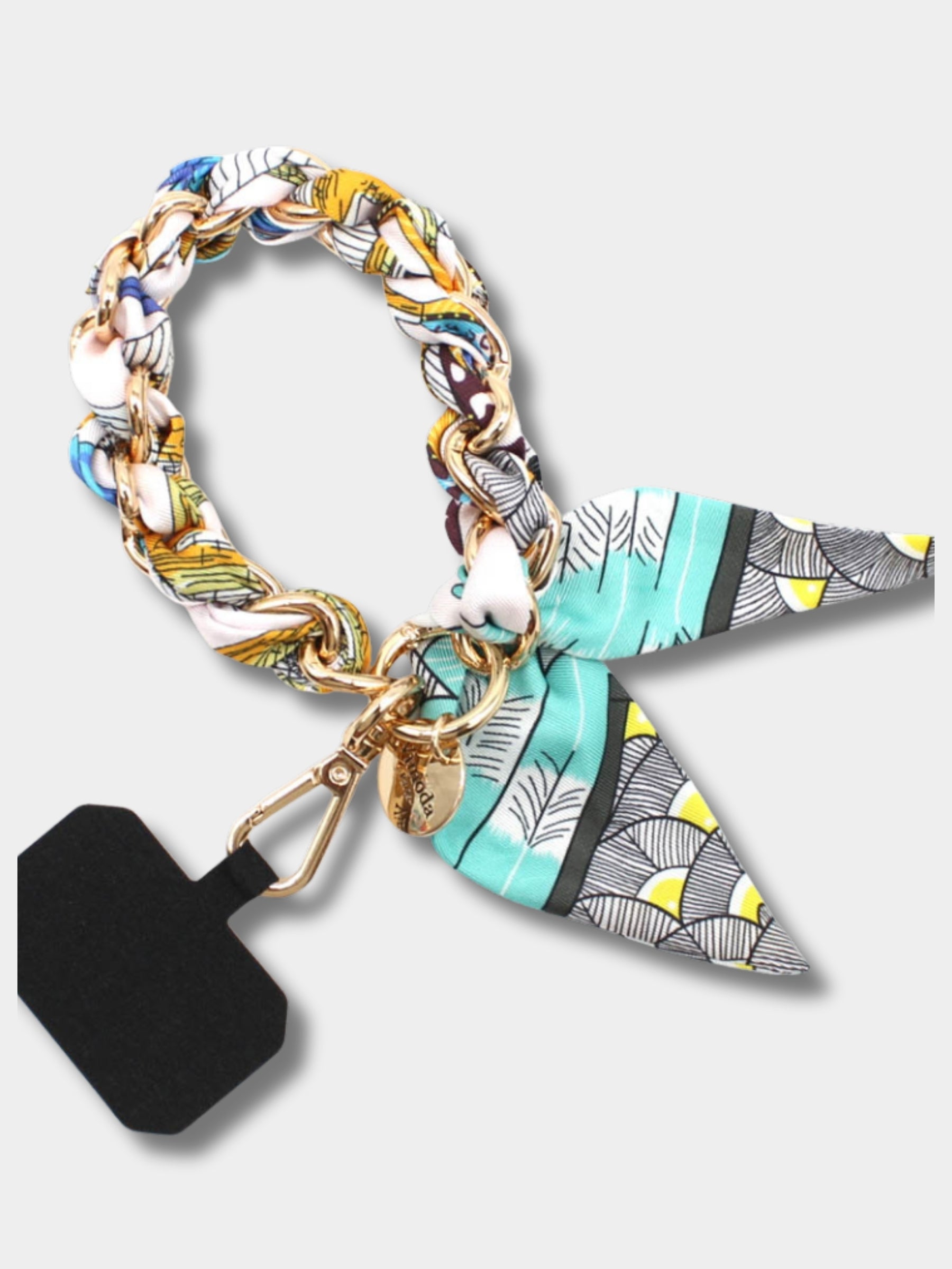 Jessie - Scarf print phone wrist strap