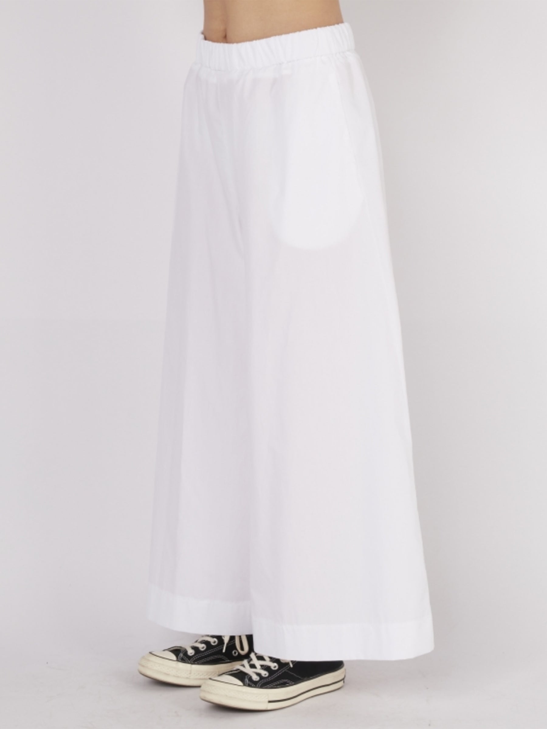 Janet - Wide leg poplin trouser