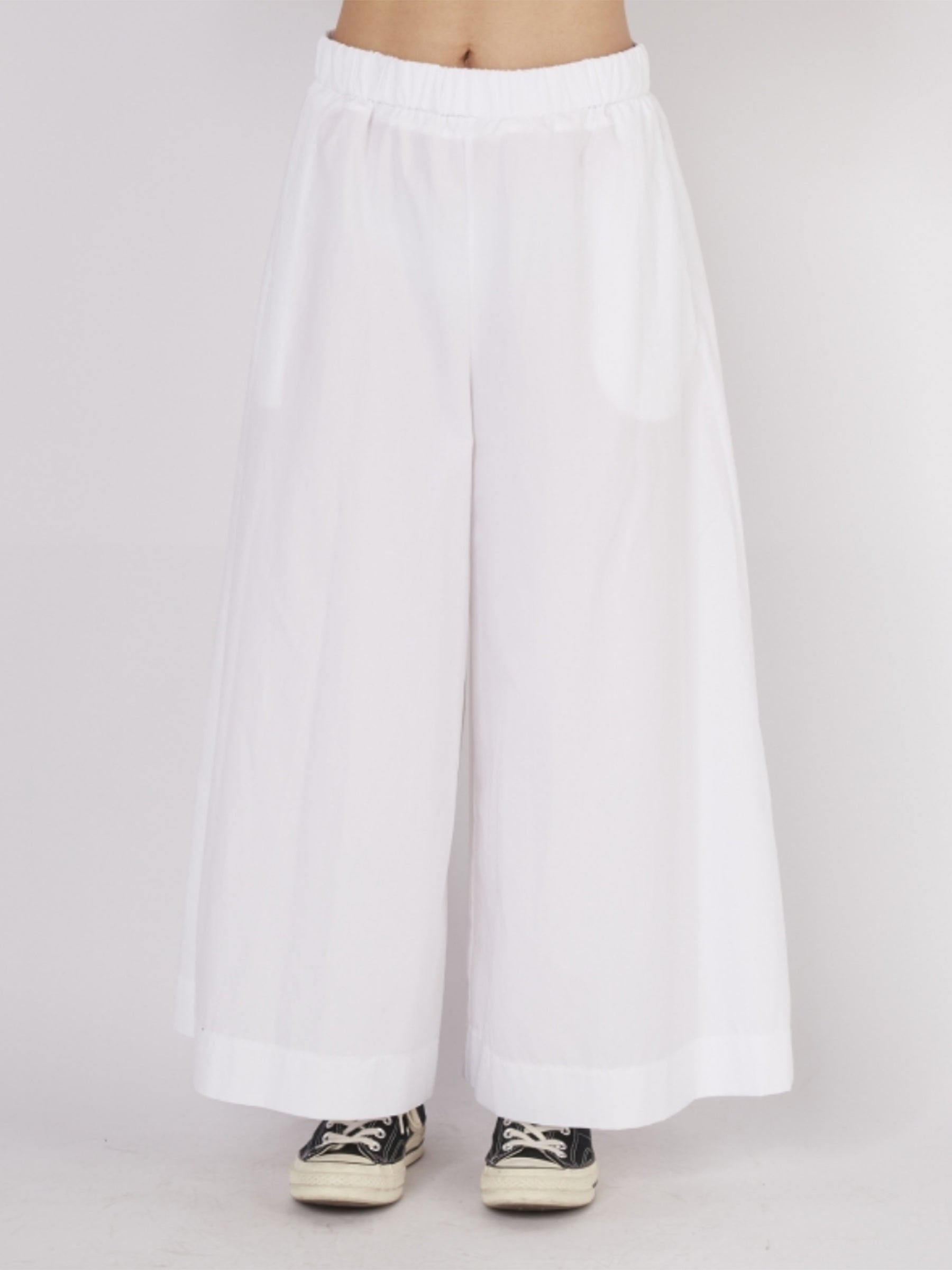 Janet - Wide leg poplin trouser