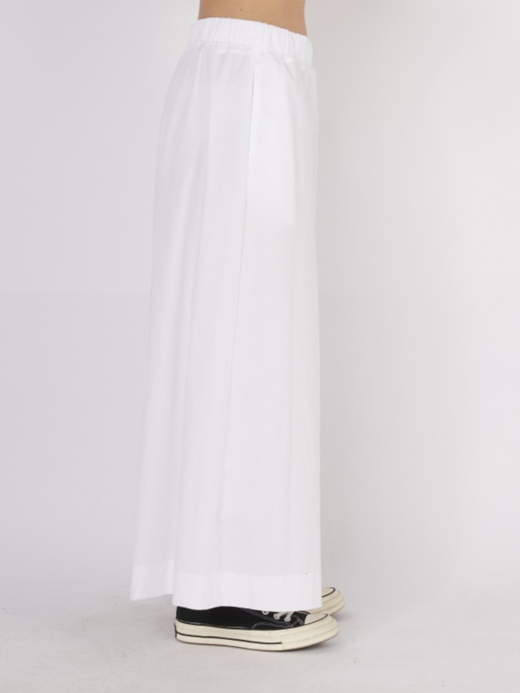 Janet - Wide leg poplin trouser