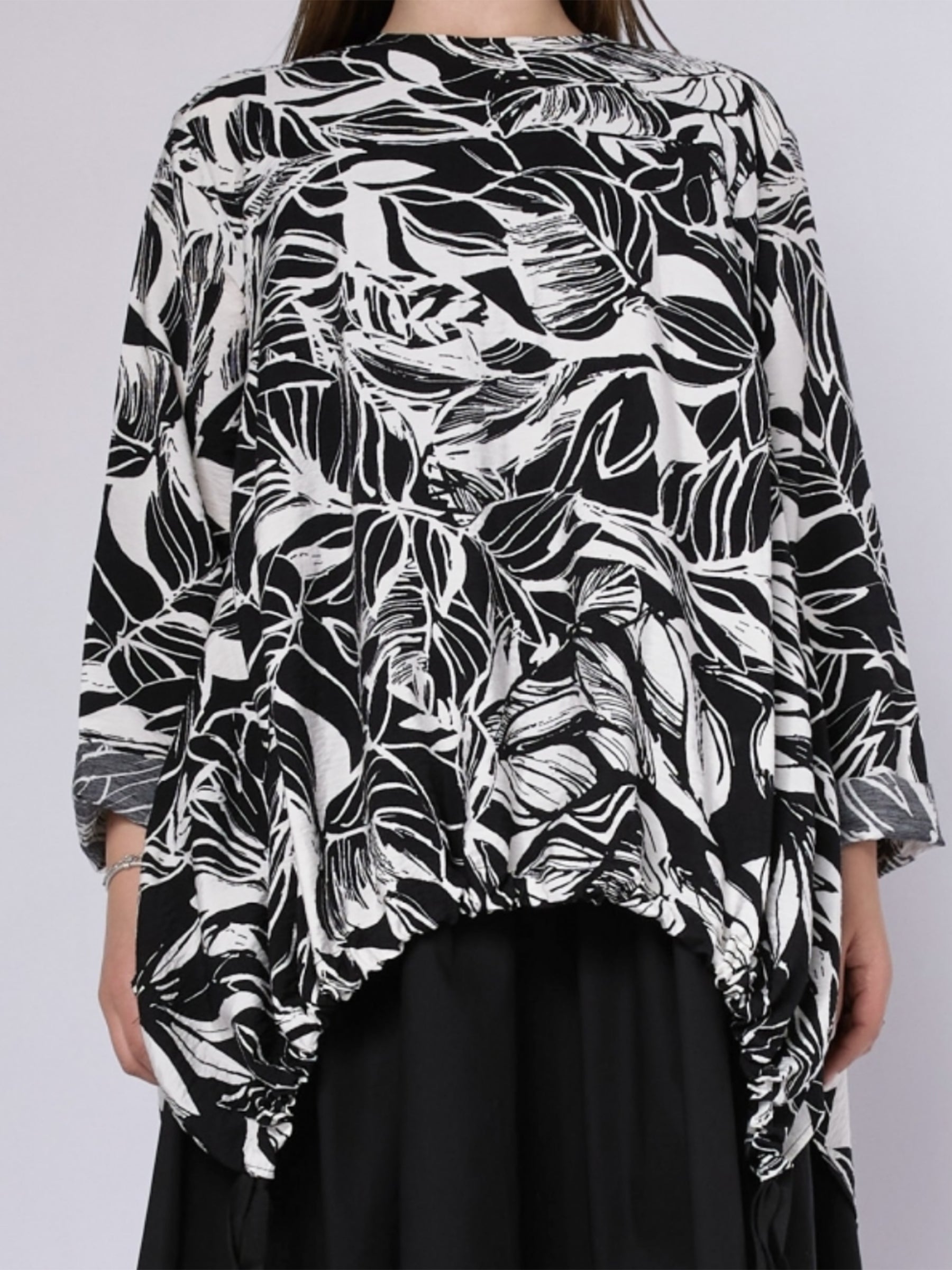 Doha - palm print top