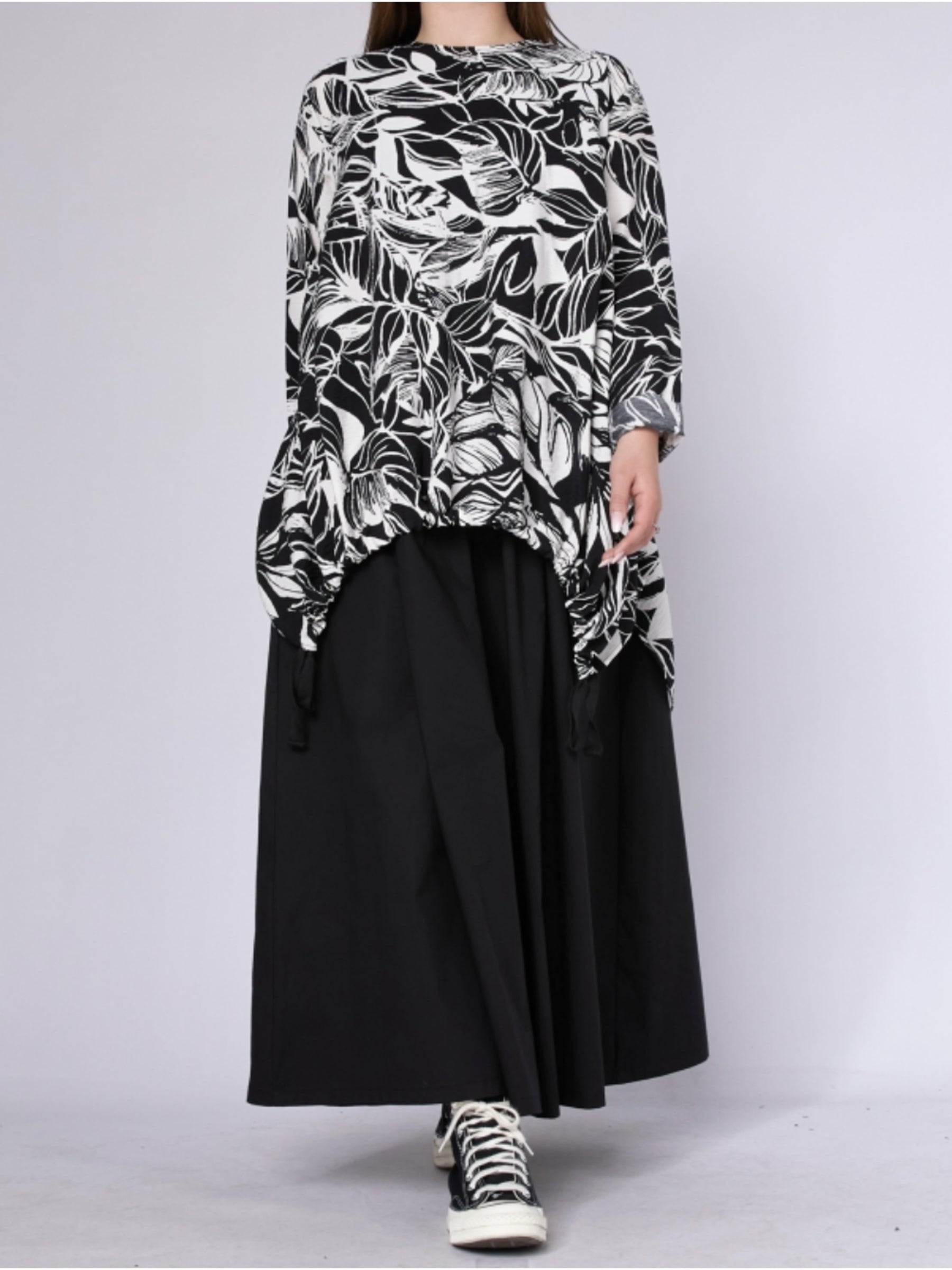 Doha - palm print top