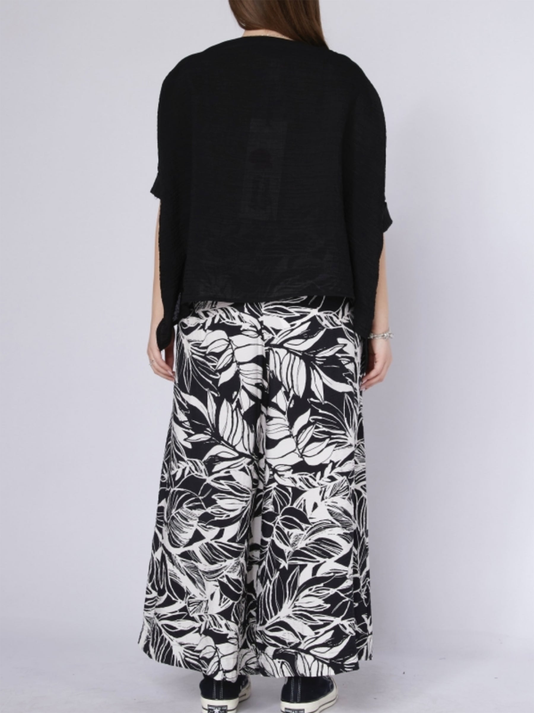 Doha - palm print trouser