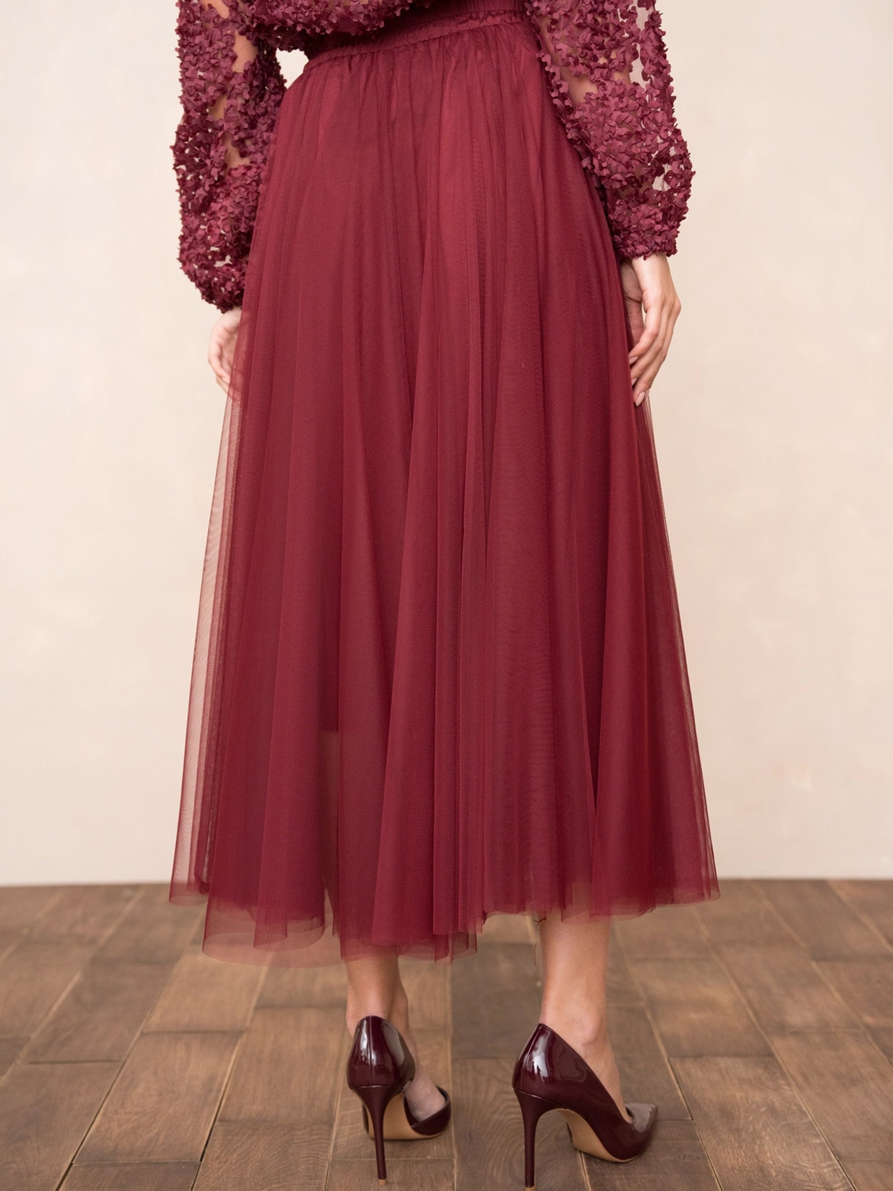 Caprice - Flared tulle skirt