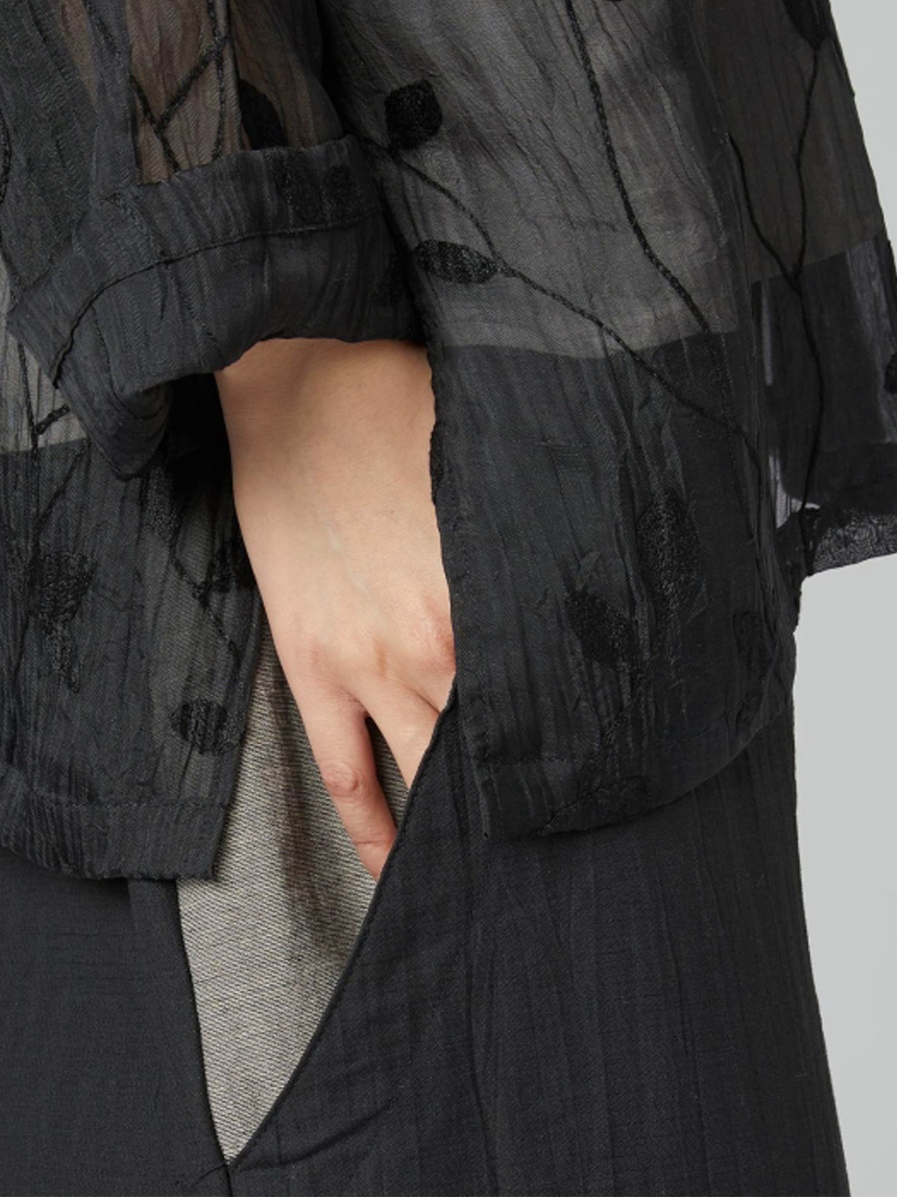 Ava - Contrast pocket trouser