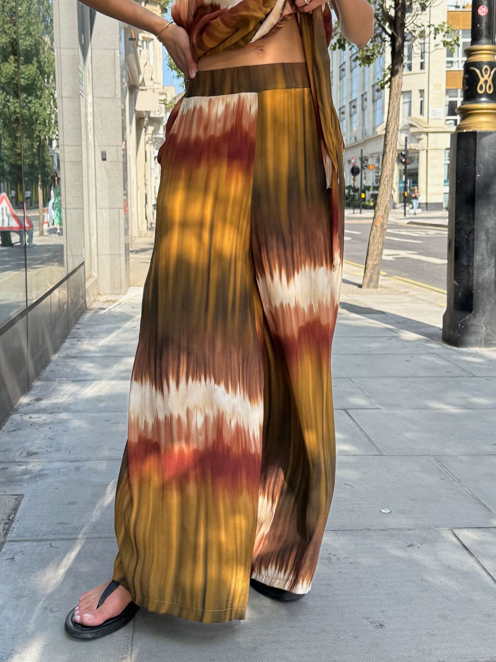 Olio - Wide leg trousers