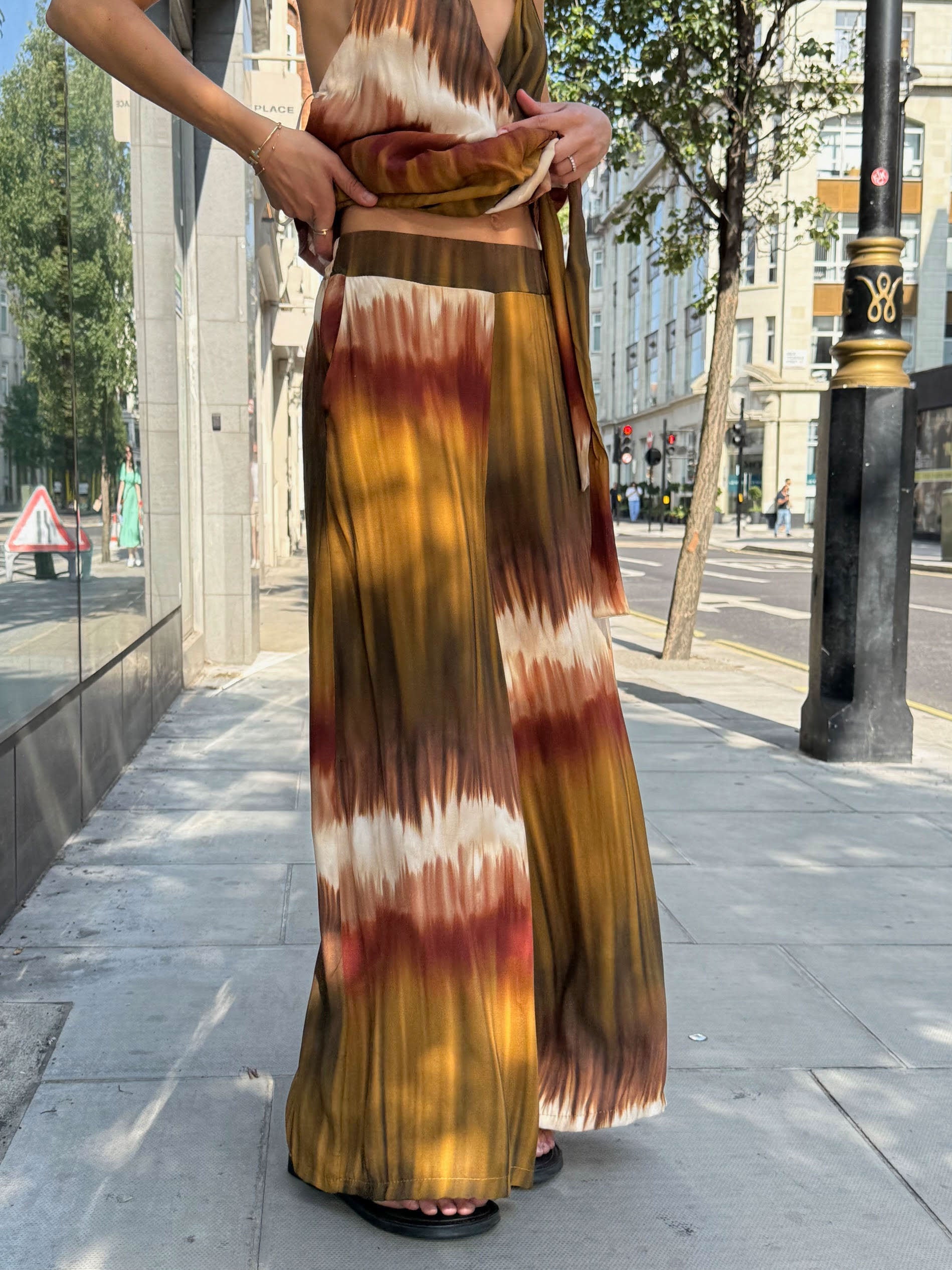 Olio - Wide leg trousers