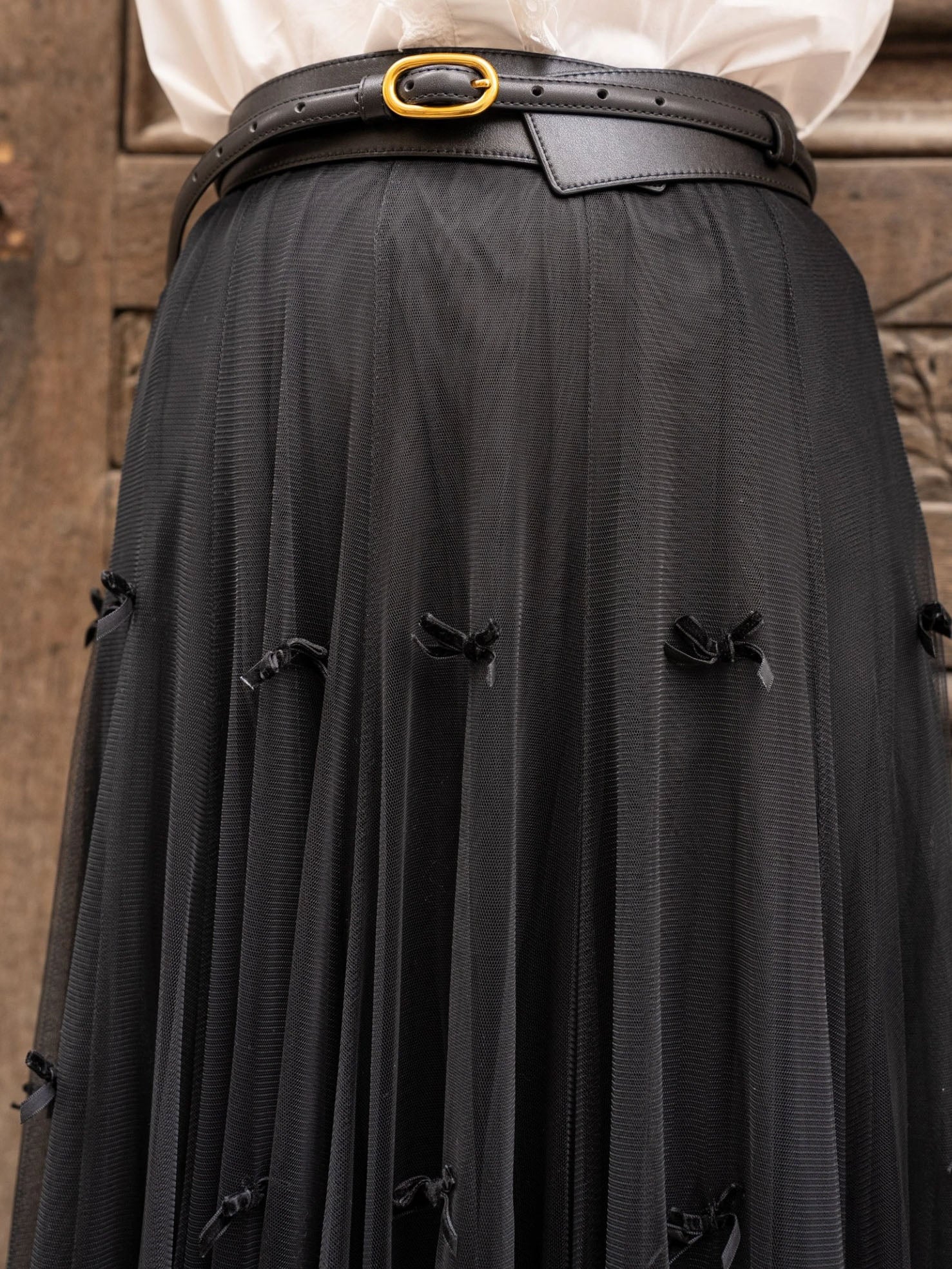 Clarice - Tuille and lace skirt