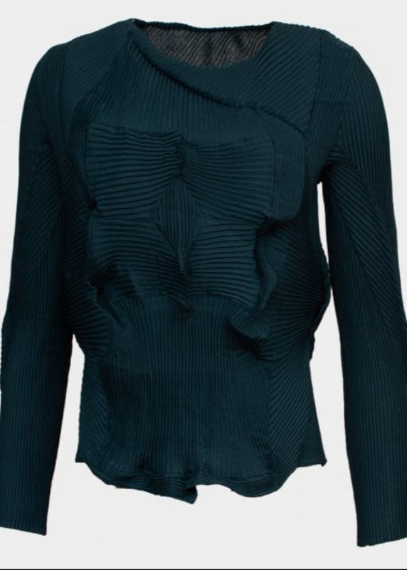 Lucky Origami pleated top