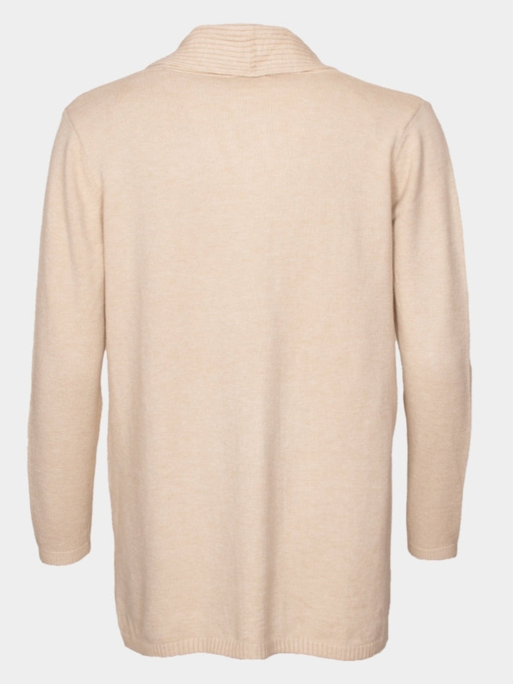 Bonnie edge to edge knit coatigan oatmeal