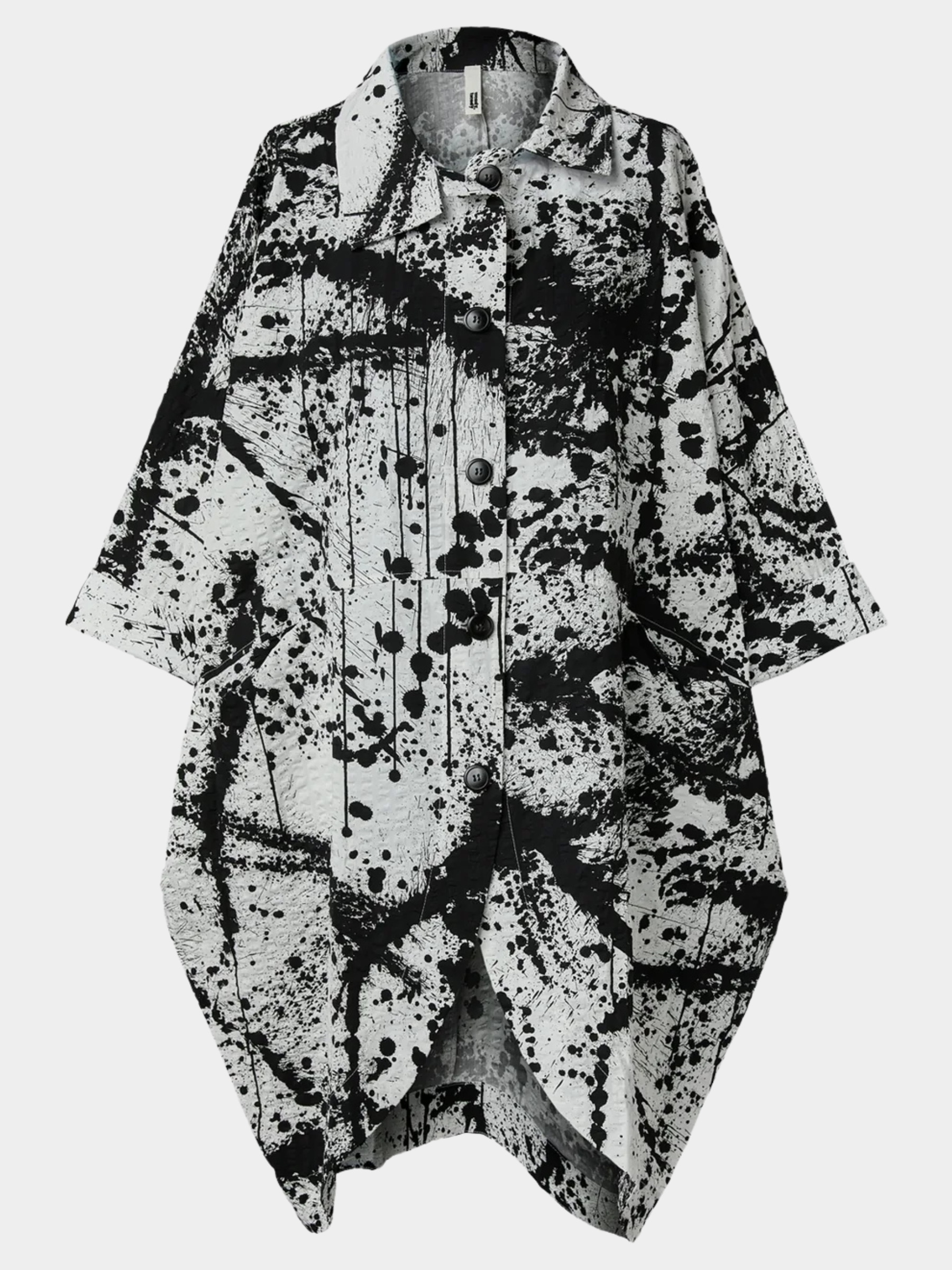 Sabrina - Paint splash midi jacket