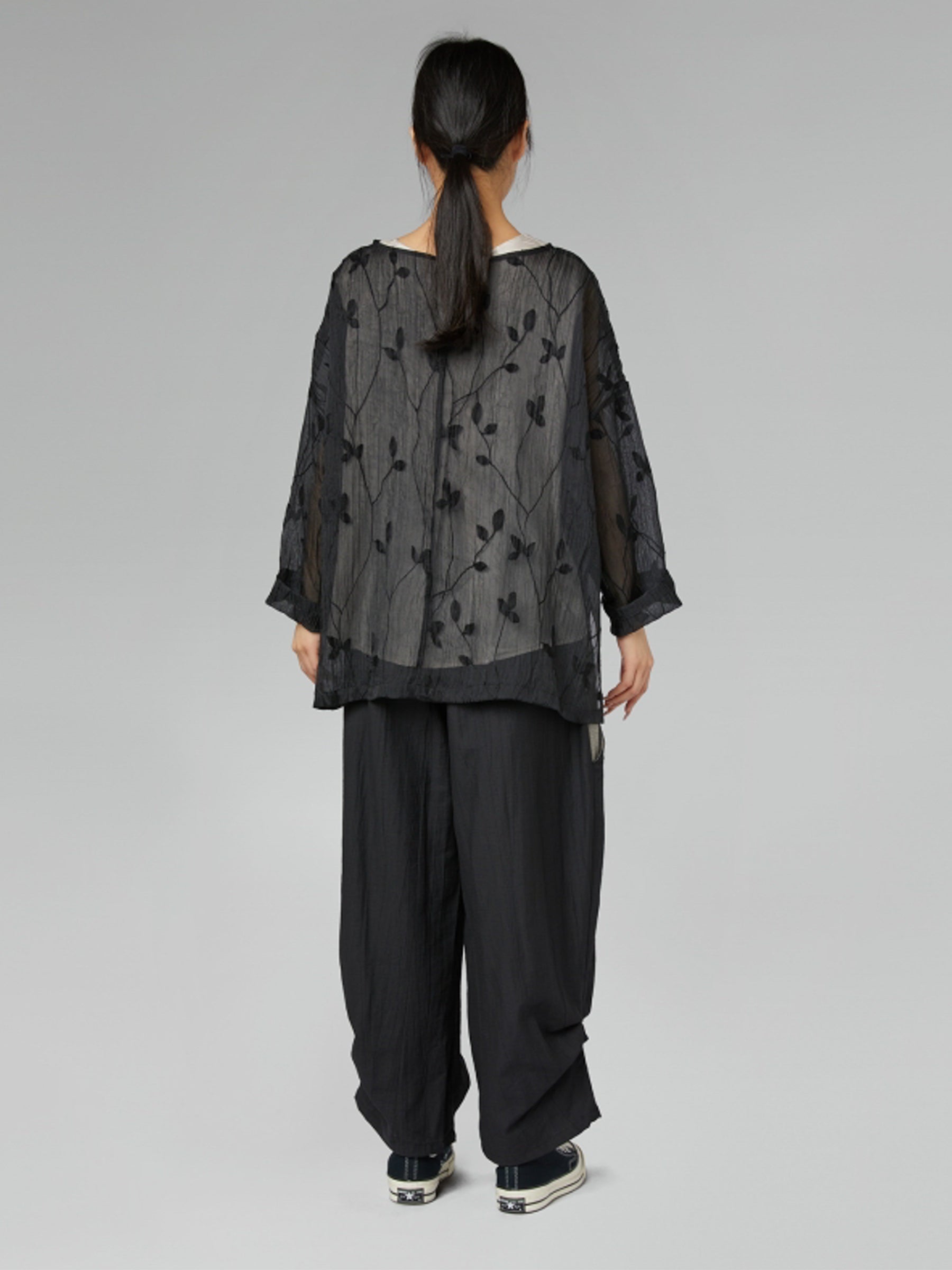 Ava - Contrast pocket trouser