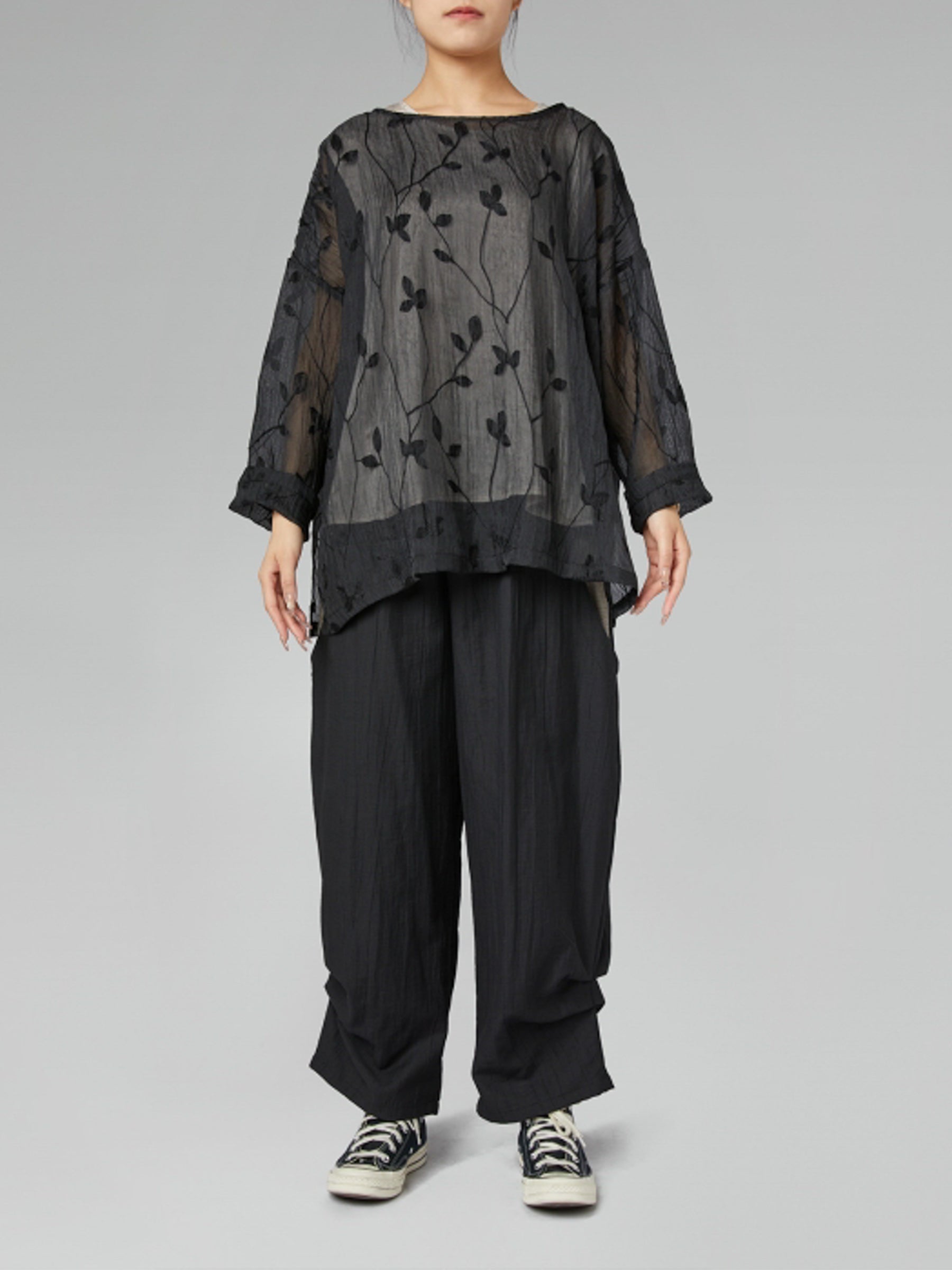 Ava - Contrast pocket trouser