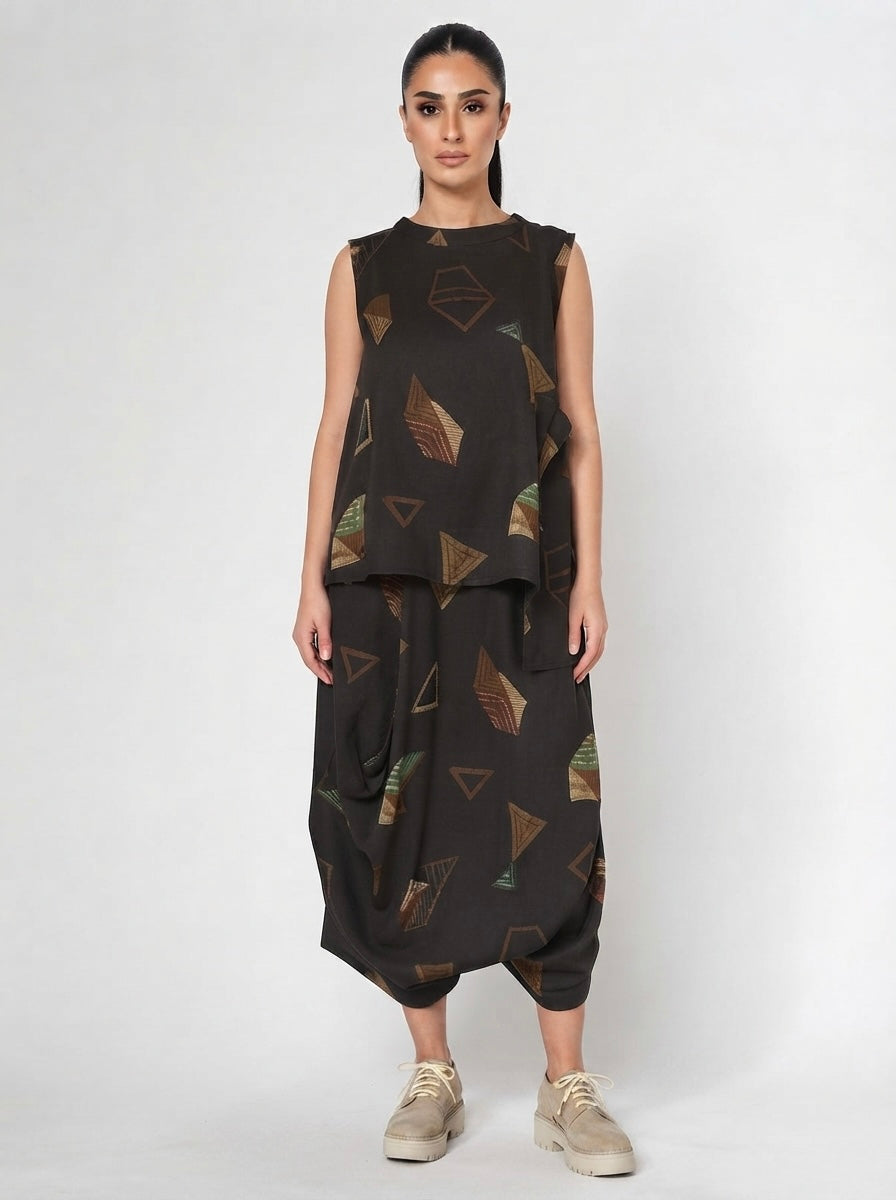 Buffy - Piza print trouser