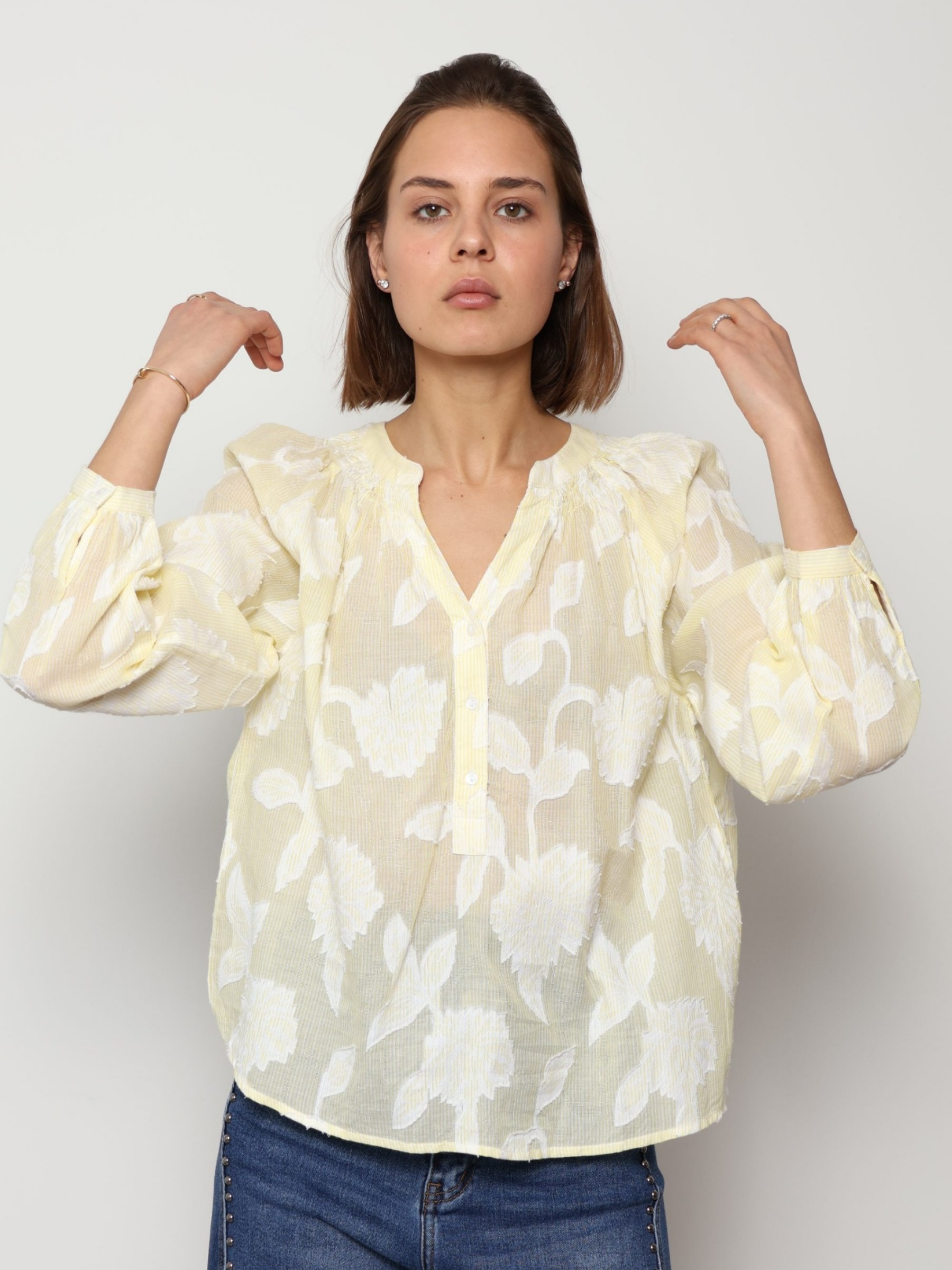 Paloma - Soft stripe blouse