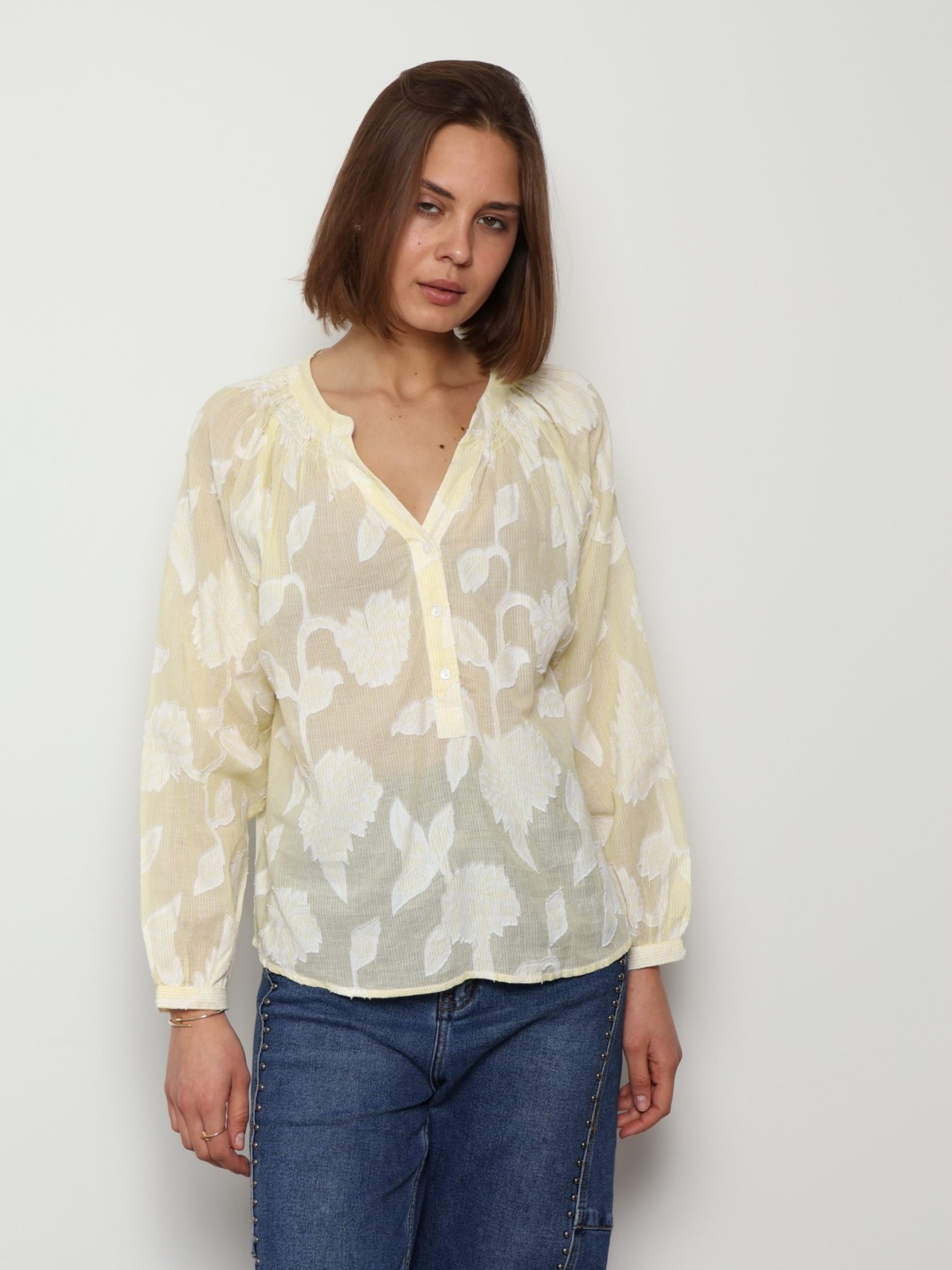 Paloma - Soft stripe blouse