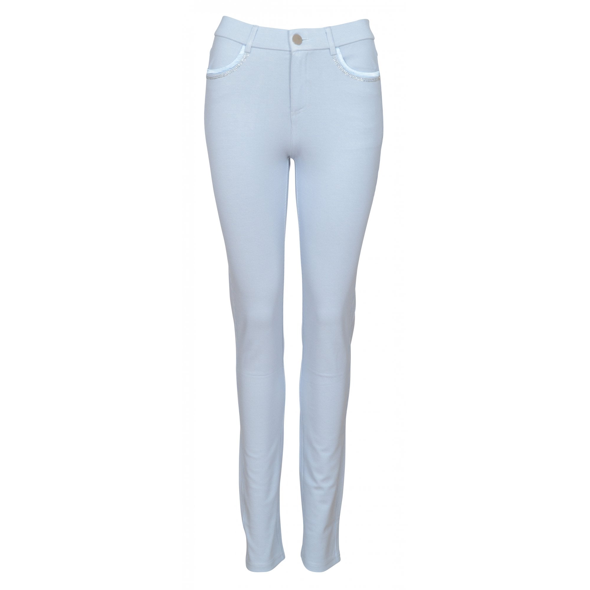 Selena blue print trouser